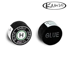 KAMUI  BLACK POOL CUE TIP HARD HARDNESS BRAND NEW FREE SHIPPING BEST PRICE