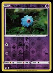 Woobat 068/203 Reverse Holo Common Evolving Skies