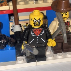 1997 Vintage Lego 5938 Adventurers Desert Oasis Ambush W. Manual Missing Top hat