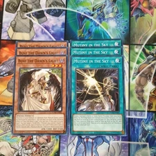 Yugioh - 3x Buio the Dawn's Light 3x Mutiny In The Sky -  Playset 