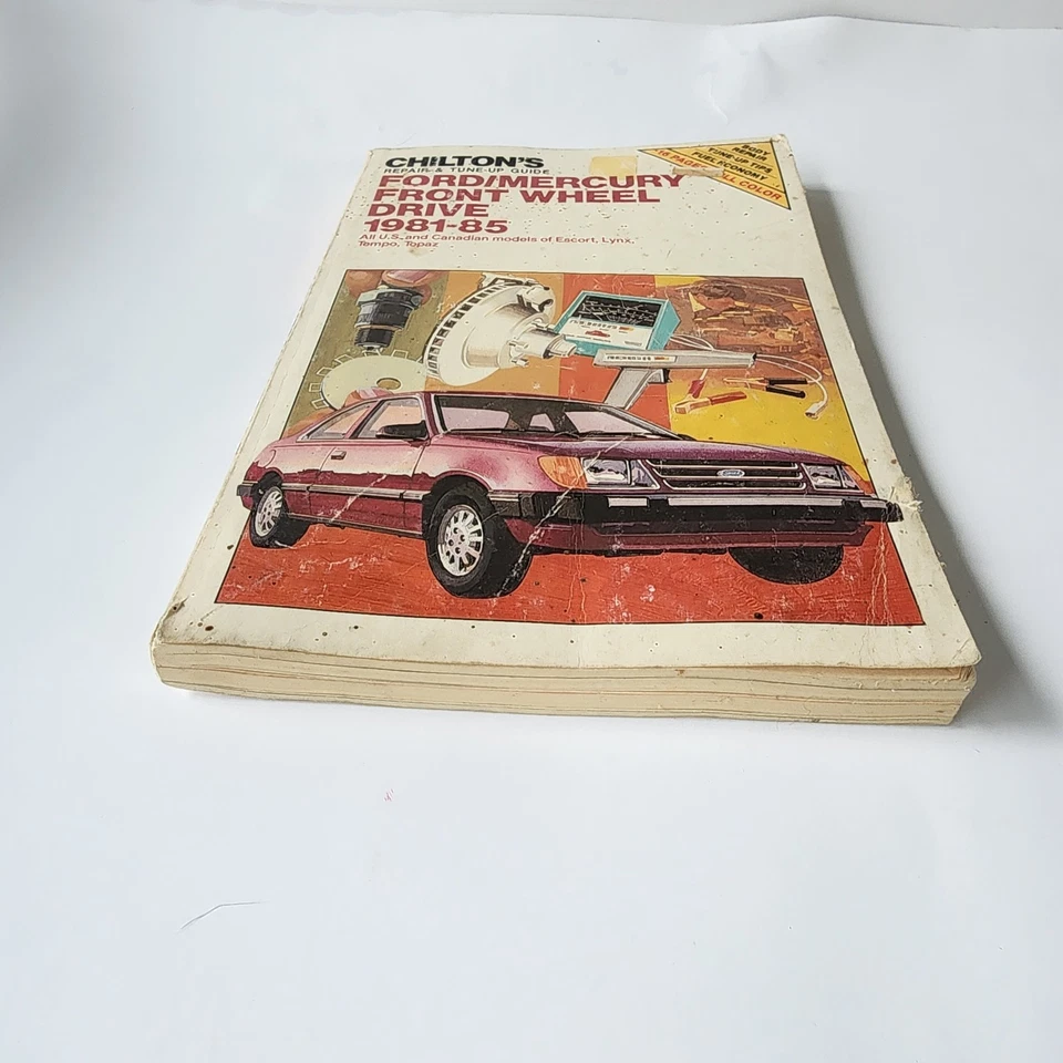 MANUAL DE REPARACIÓN CHILTON'S FORD/MERCURY TRACCIÓN DELANTERA 1981-85 Foto 2 de 4