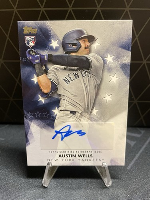 #ad #ad 🔥2024 Topps Certified Stars Autographs Austin Wells BSA WEL RC 🔥 $15.00