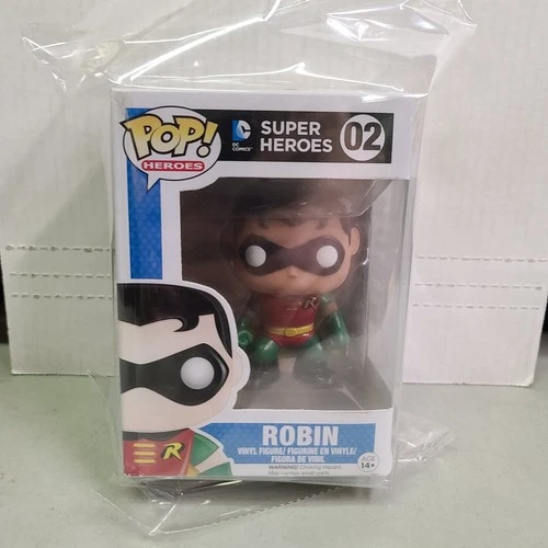 Funko Pop! Heroes - ROBIN Box 02 - DC Super Heroes - DC Comics - pkg dmg