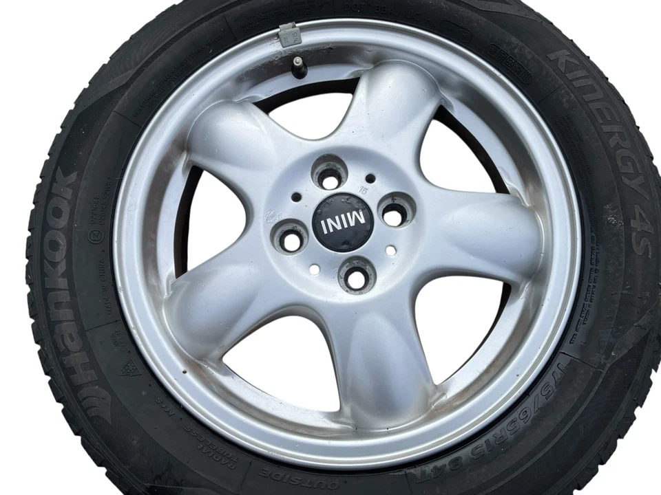 Mini / R56 / Alufelgen Allwetterreifen 175/65R15 6768498 4 Loch Michelin IS45 - Bild 2 von 4