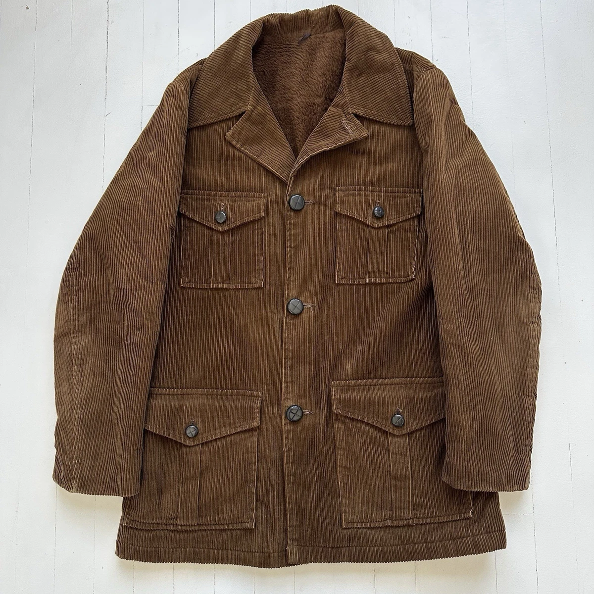 Grunge Corduroy Vintage Outerwear Coats & Jackets for Men for sale 