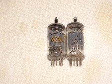 2 x 12AX7A/ECC83 Amperex Tubes*1970*BOGEY + TESTED - Super Strong*#4
