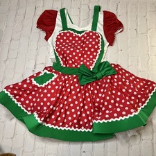 Weissman XL XLC Children's Christmas holiday Dance Costume EUC