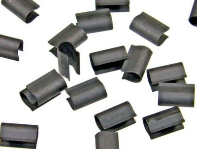 Retro-Motive #924 Upholstery Seat Cushion U Clips (25 Pieces) One Size, Black 