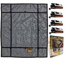 Gladiator Cargo Net - RipProof Mesh Cargo Tarp - Medium - 6.75' x 8' (MMT-100)