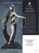 Pearls and Emeralds by House of Erte Figurine...