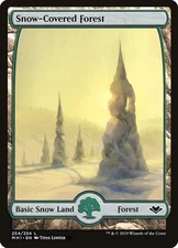 Snow-Covered Forest MH1 NM MTG