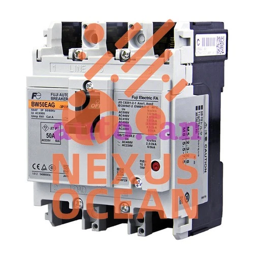 Applicable for FUJI Fe molded case circuit breaker BW50EAG 3P 50A NEW 1PCS