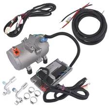 Electric Air Conditioner Compressor AC Compressor Kit 12V for RVs Vans Buses