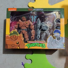 NEW NECA TMNT Teenage Mutant Ninja Turtles General Traag & Granitor Figure 2 Pk