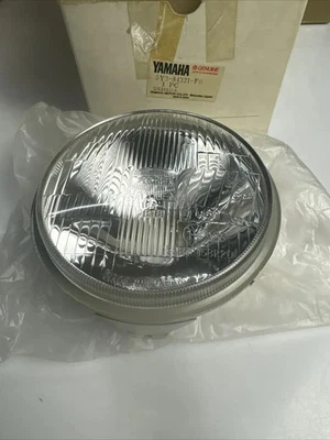 Verre de phare avant pour Yamaha XT500 1989 5Y3-84321-F0 G4237 - Photo 1/4