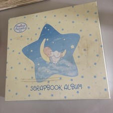 VTG Precious Moments Baby Scrapbook Album Sealed With Box  Stickers