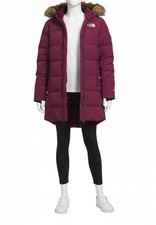 The North Face Kids Girl's Red North Down Long Parka Size XS