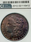 1896-P Morgan $1 Dollar Silver PCI MS BU 65+ Uncirculated Gorgeous Toned