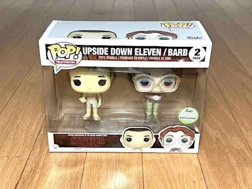 NEW Funko Pop (2-Pack) UPSIDE DOWN ~ ELEVEN / BARB ~ 2017 Spring Convention Excl