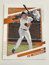 2021 Donruss Baseball Nickname Variant #67b - Mike Yastrzemski - Giants