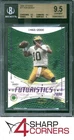 2000 UD IONIX #77 TOM BRADY RC PATRIOTS #/2000 BGS 9.5