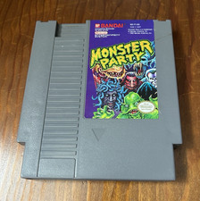 Monster Party Nintendo NES Game Cartridge NTSC-U/C (US/Canada)