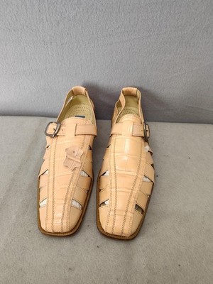 Giorgio Brutini Men Sandals 10M Tan Cut Out Leather Buckle Dress Formal Shoes | eBay Giorgio Brutini Men Sandals 10M Tan Cut Out Leather Buckle Dress Formal Shoes | eBay