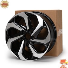 17 Inch Machined Black Rim 64080 For 2016-2017 Honda Accord Rims Wheels 17x7.5