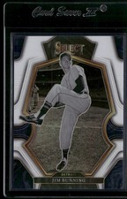 2023 Panini Select Jim Bunning #155 White Prizm