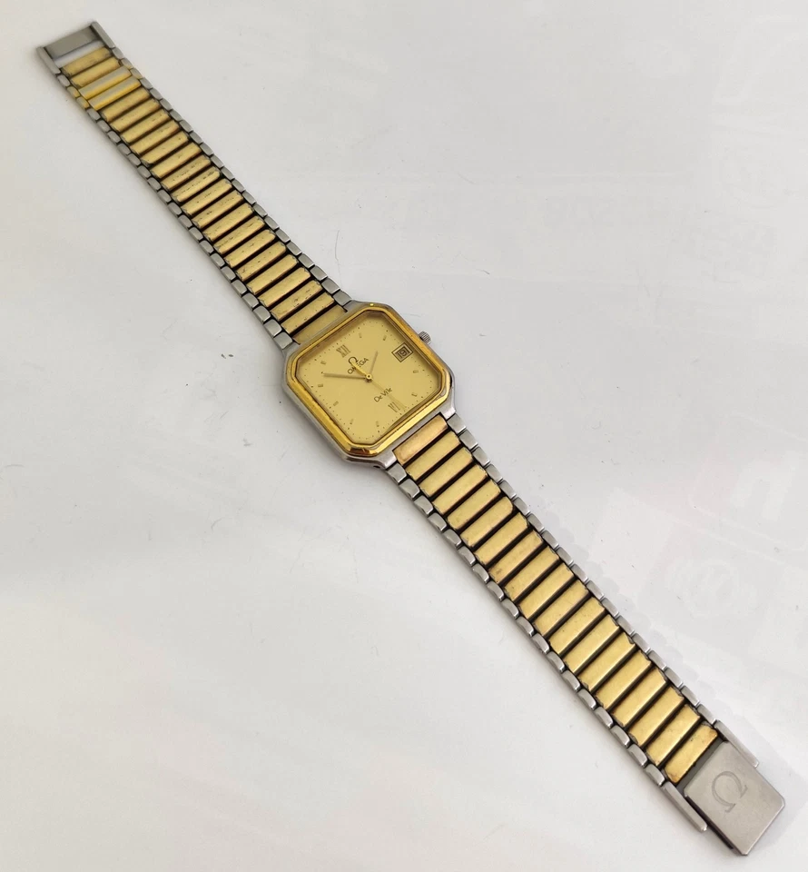 Reloj Omega De Ville "America" Chapado en Oro 18K y Acero DL 396.0949 Foto 4 de 4