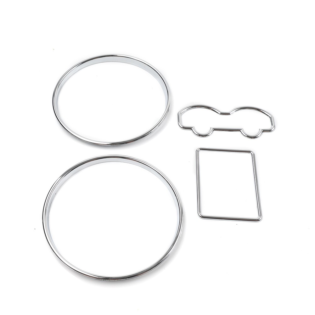 Speedometer Gauge Dial Rings Trim For VW Golf MK4 Passat B5 T4 Van Jetta 4 Bora thumbnail 3