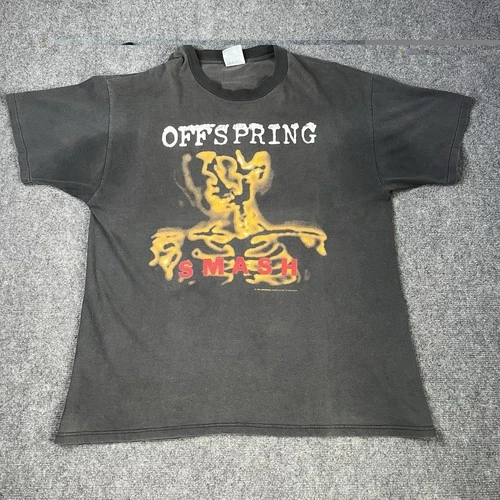 Offspring Smash Single Stitch T-shirt Mens Xl 90s B 1990s vintage concert t-shirt, vintage, size XL, single stitch, B+ condition