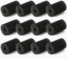 12 Pack Sweep Hose Tail Scrubbers Replacement for Sweep Pool Cleaner Fits