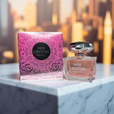 New Crystal Absolute Eau de Parfum for Women – Elegant Floral & Citrus Scent,