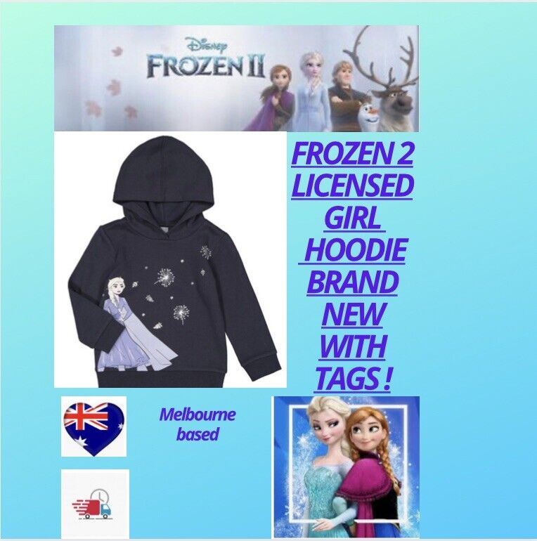 FROZEN Ranking TOP17 2 LICENSE Raleigh Mall GIRL HOODIE