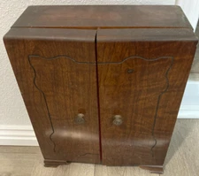 Vintage W M Rogers Bros 1847 Silverware Cabinet Style Set Display Box