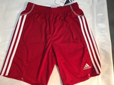 MENS ADIDAS EQUIPO SOCCER SHORTS  9" inseam  longer than standard