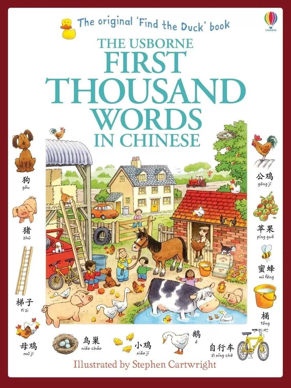 Usborne Publishing Ltd Usborne First Thousand Words In Chinese: Illustrated Children Book By Heather Amery - Ages 5+ - Paperback - Image 4
