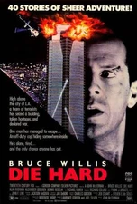 DIE HARD Movie POSTER PRINT B 27x40 Bruce Willis Bonnie Bedelia Alan Rickman