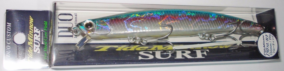 Leurre DUO Tide Minnow SURF 150 RS – Tête Rouge – 150mm / 29.5g – Coulée Lente – Occasion