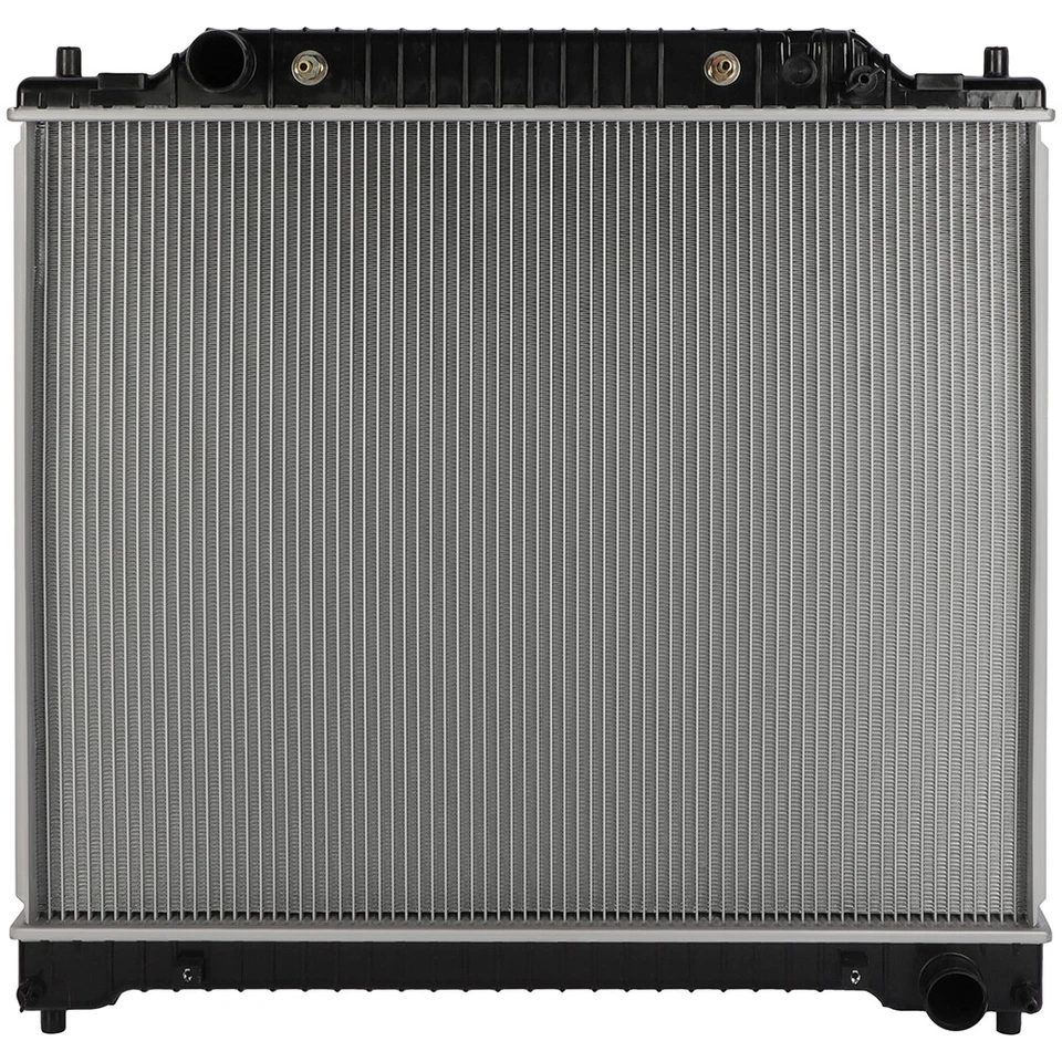 For 1997-1998 Ford E-350 Econoline 5.4L Silver Downflow Aluminum Radiator CU1995 Foto 3 de 4