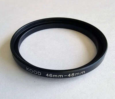 STEP UP ADAPTER 46 MM-48 MM SCHRITTRING 46 MM AUF 48 MM 46-48 FILTERADAPTER