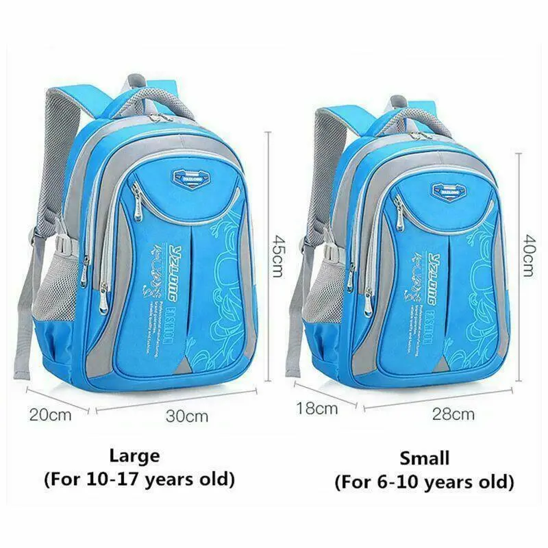 Children Backpack School Bags For Teenagers Boys Girls Water Proof Big  Capacity