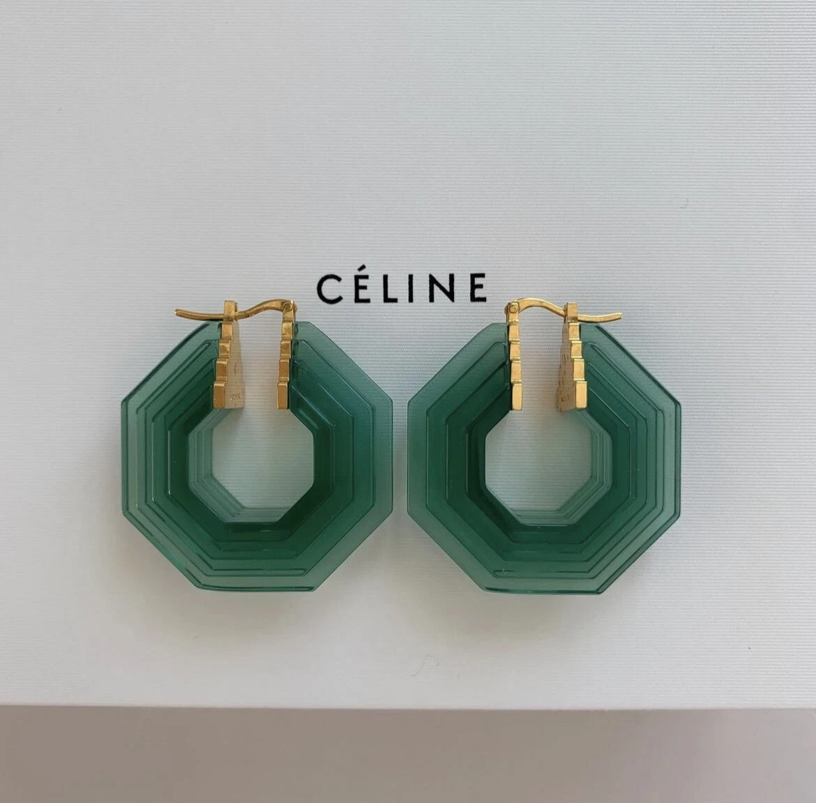 Celine art 2024 deco earrings