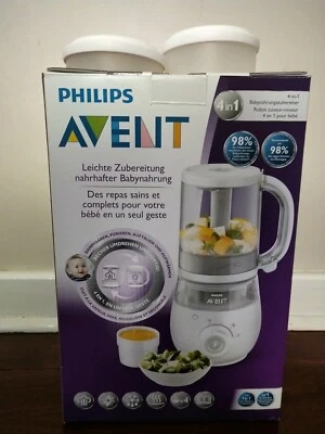 philips avent 4 in 1 steamer blender baby bunting