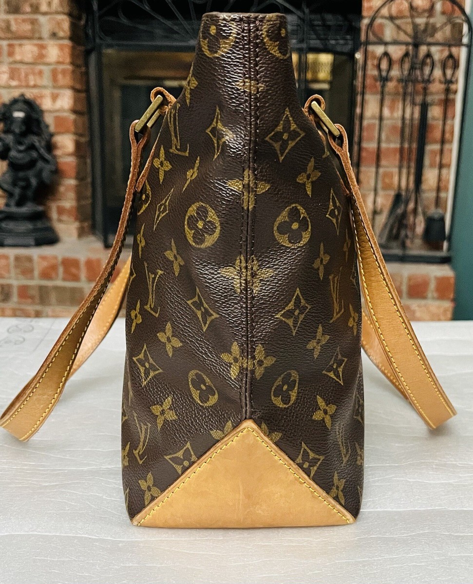 Louis Vuitton LV Monogram Canvas CABAS PIANO Handbag Tote Bag