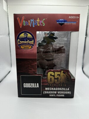 2019 Mechagodzilla Shadow Version Halloween ComicFest Diamond Select Vinimates
