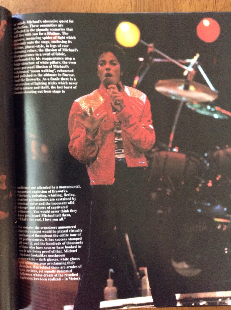 Michael Jackson: The Victory Tour David Levenson 1st