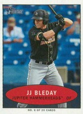 2020 Topps Heritage Minors 1971 Bazooka Numbered Test #6 JJ Bleday RC Rookie 
