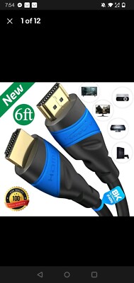 High-speed Hdmi Cable Cord 8k 4k With High Quality AIS Shielding 120hz 6ft
